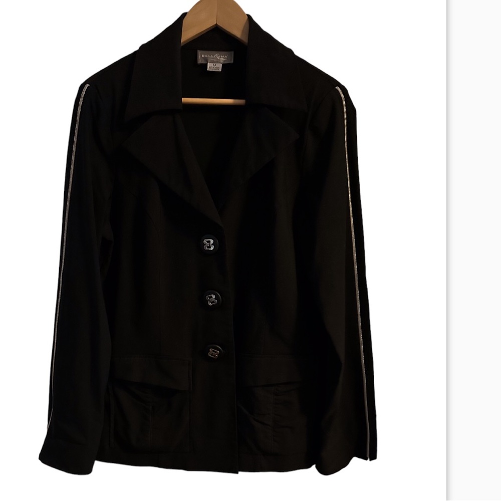 Bellissima Black Jacket size 14